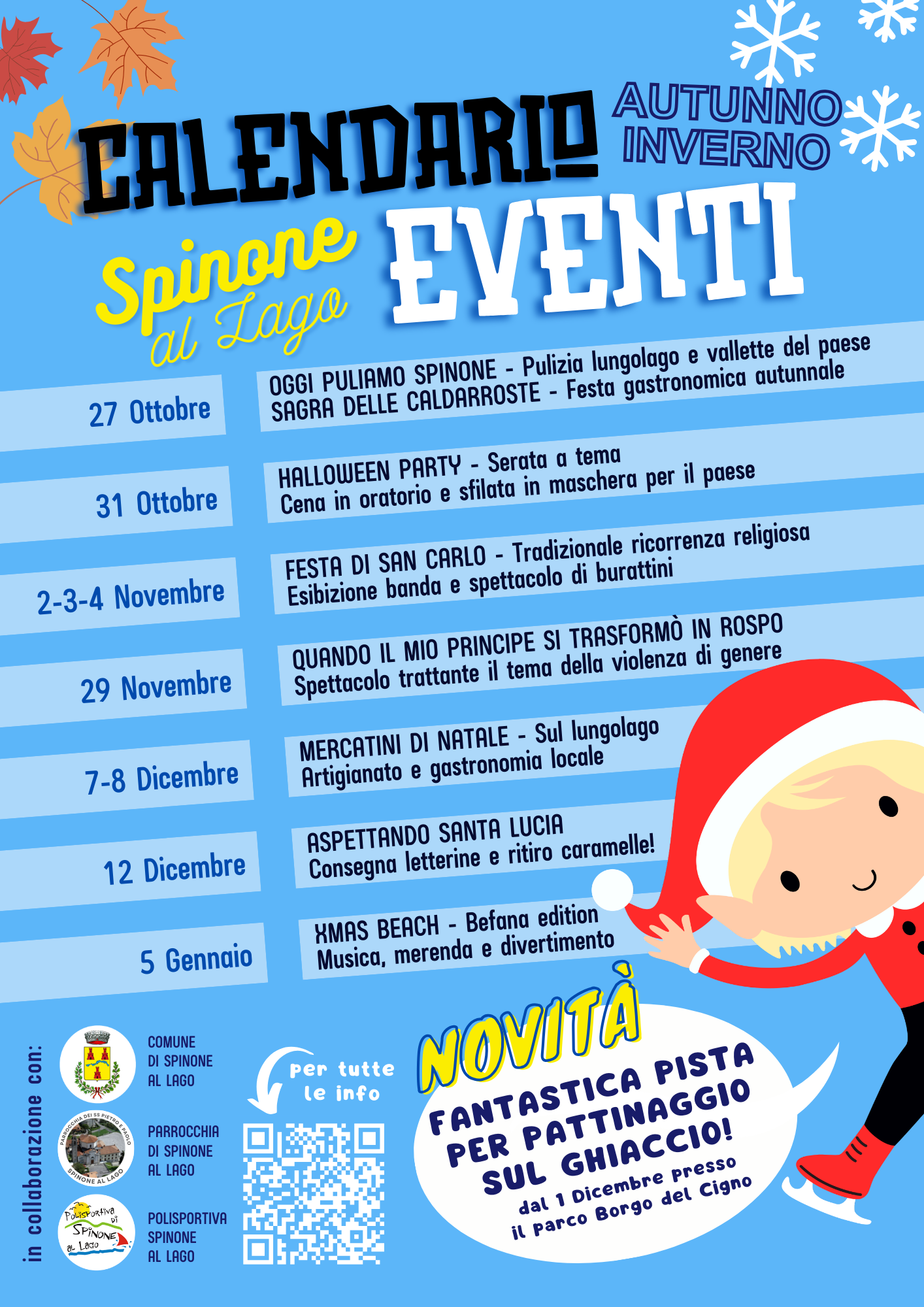 Calendario Eventi AUTUNNO-INVERNO